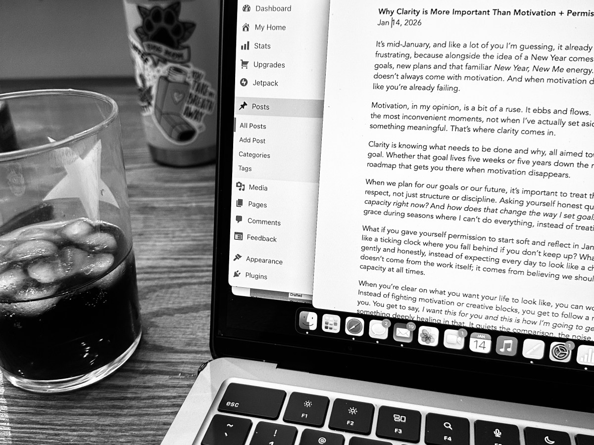 Why Clarity is More Important Than Motivation + Permission to Start&nbsp;Soft